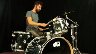Video thumbnail for DW Drums Collector's Black Ice With Chrome Hardware by The Drum Shop - Portland, Maine