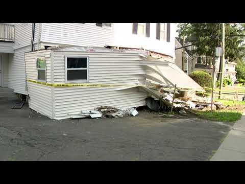 Truck Crashed Into Home