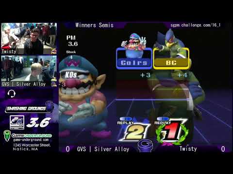 SG at GU 16.1 WS - Twisty (Wario) vs GVS | Silver (Falco)