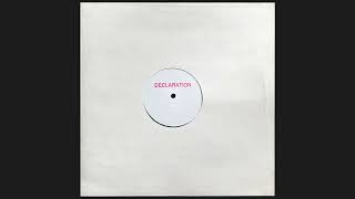 Declaration - Declaration (Senza Voce) (1990)
