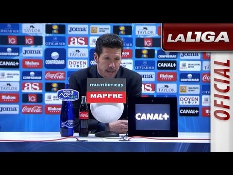 Rueda de Prensa de Simeone tras el Getafe CF (0-0) Atlético de Madrid - HD