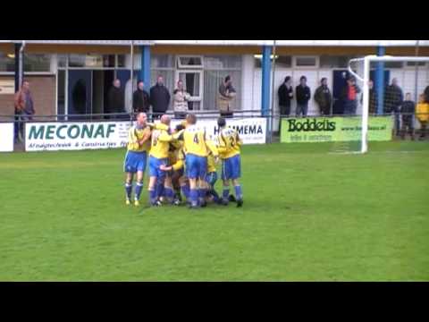 SC Franeker 1 - Drachten 1; 10e speelronde 2e klasse K, zondag 15 november 2009