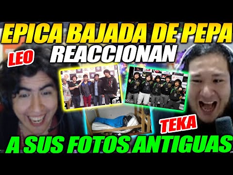 Kgue DE RISA😂! KINGTEKA Y LEOSTYLE REACCIONAN A SUS FOTOS ANTIGUAS, FULL BAJE DE PEPA