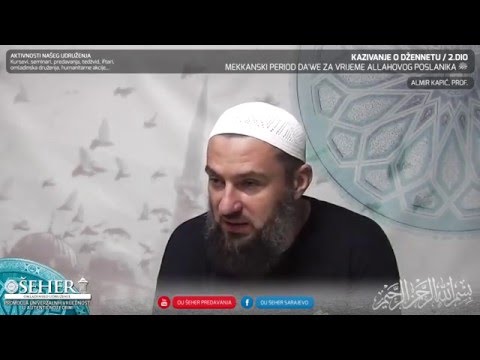 Kazivanje o Džennetu 2.dio - hfz. Almir Kapić, prof.