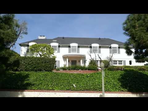 Actor John Astin & Actress Patty Duke Former Home House Los Angeles California USA March 21, 2022.