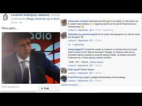 Uważam, że… Cieszę się, że jest szefem…