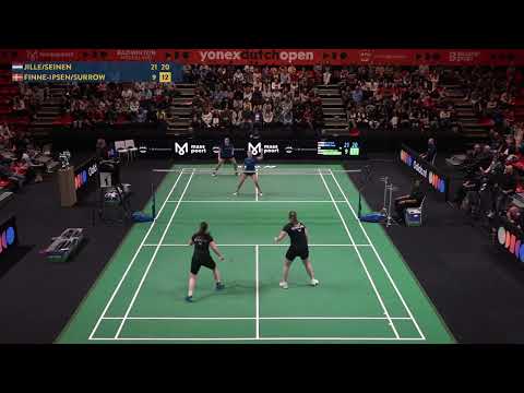 Match point - Jille / Seinen vs Finne-Ipsen / Surrow - WD, Final - Dutch Open 2023