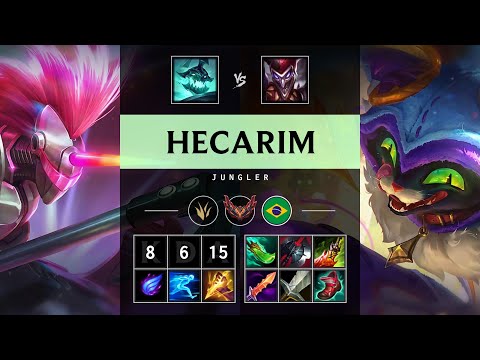 Hecarim Jungle vs Shaco - BR Grandmaster Patch 25.11