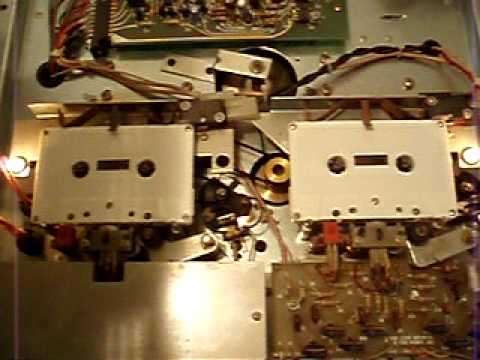 TELEX tape duplicator transport operation.