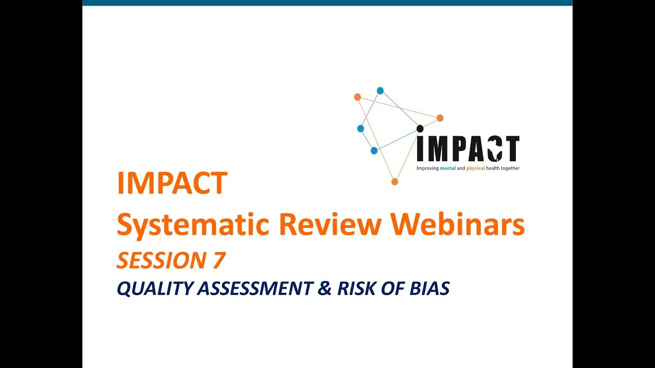 What is a risk of bias assessment?