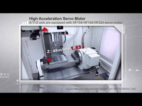 Вертикальный фрезерный трехосевой обрабатывающий центр с ЧПУ LITZ DV-700 - Видео c Youtube №1