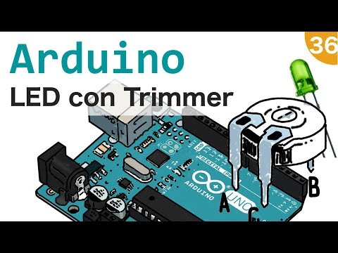 Controllare la luminosità di un LED con un trimmer - #36