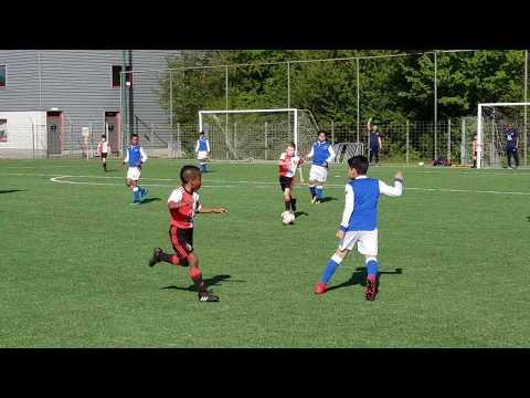 Feyenoord sc JO11-3 - LMO JO11-1 op 21-04-2018 | 2e helft in 4K