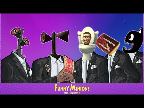 Siren Head and Sirenzilla & Skibidi Toilet and Megahorn - Coffin Dance Meme (COVER)