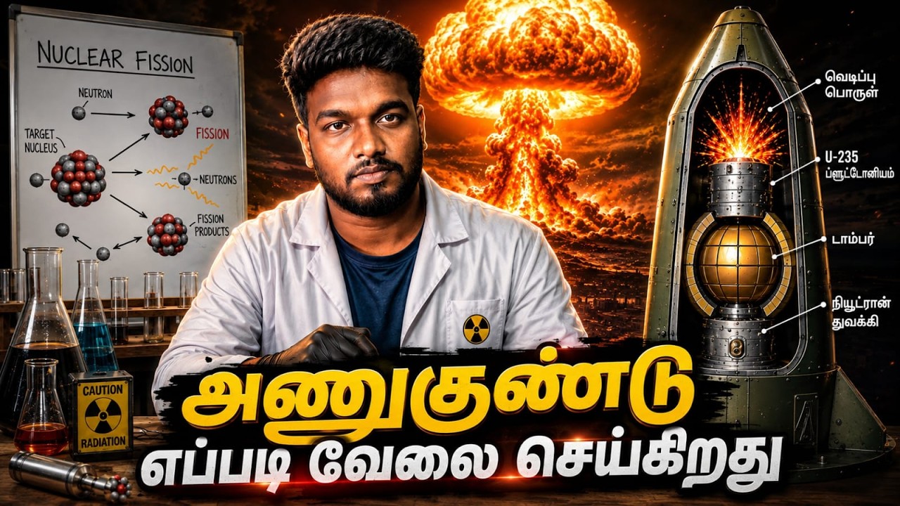 அணுகுண்டுகள் எப்படி இயங்குகிறது? அணுஆற்றலின் உண்மை