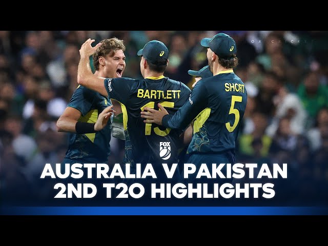 Australia v Pakistan – 2nd T20 Full Match Highlights I 16/11/24 I Fox Cricket