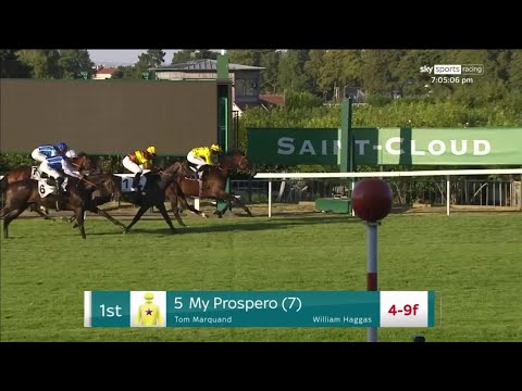 EXTREMELY tough! My Prospero and Tom Marquand are Group 2 winners in France!