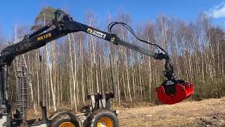 Rottne F13C forwarder | Image 4 - Agroline