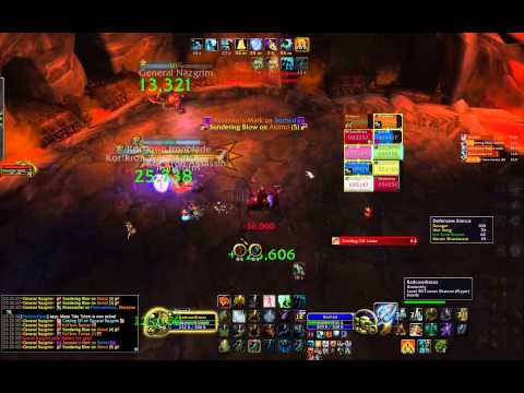 Unearthly Vs. Nazgrim 10-man Normal, Resto Shaman PoV