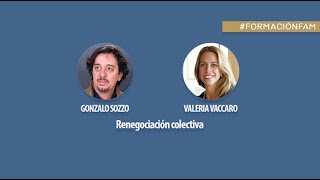 Renegociación colectiva. Gonzalo Sozzo y Valeria Vaccaro
