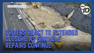Drivers in Oceanside react to SR-78's extended closure for sinkhole repairs