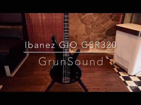 Демонстрация звучания бас-гитары Ibanez GSR320