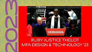 Ruby Justice Thelot, MFA Design & Technology || Commencement 2023