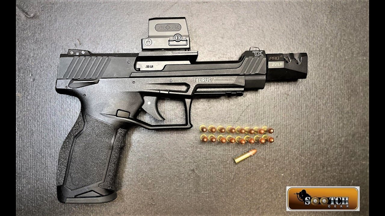 Taurus TX-22 Competition SCR 22 LR Gun Review