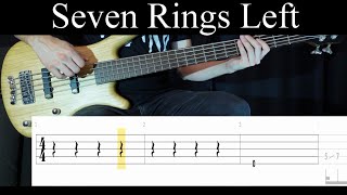 Seven Rings Left (Rishloo) - Bass Cover (With Tabs) by Leo Düzey