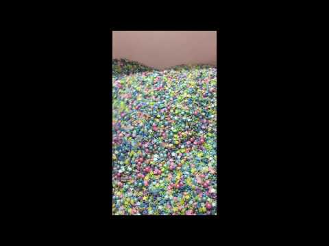 FLOWER POWER edible confetti & cupcake sprinkles 100g FLOWER POWER edible confetti & cupcake sprinkles 100g