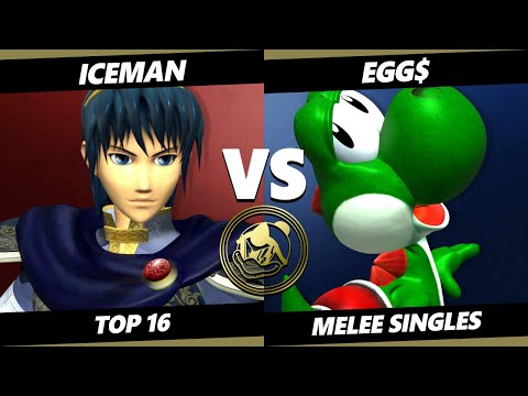 Daddy's Den - Iceman (Marth) Vs. Egg$ (Yoshi) Smash Melee - SSBM