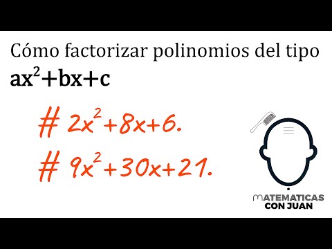 FACTORIZACIÓN POLINOMIOS TIPO ax^2+bx+c