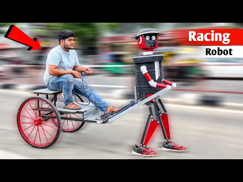 Racing Robot | How To Make Walking Machine Robot | @CreativeScienceOfficial