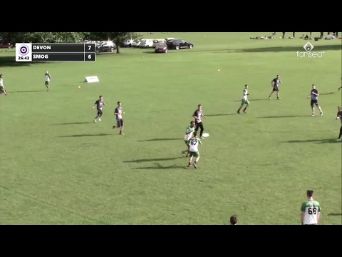 UK Tour 1 2017 - Devon vs SMOG - Open - Ultimate frisbee