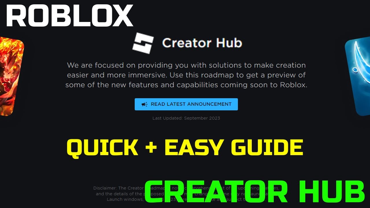 How to Use the Roblox Creator Hub