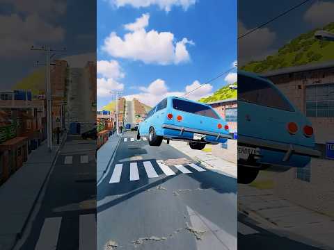 Quem da família vai passar pela obra do vizinho? #beamngdrive #automobile #beamngshorts #familia