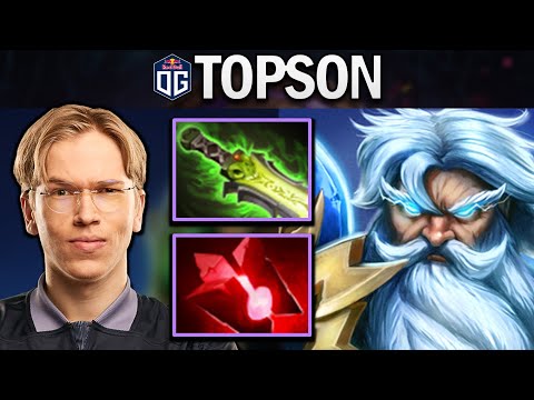 OG.TOPSON ZEUS WITH ETHEREAL BLADE - DOTA 2 7.27 GAMEPLAY
