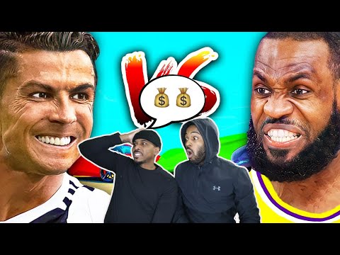 DUNSON BROTHERS REACT TO....Ronaldo VS LeBron - Car Wars (19 MILLION FOR ONE CAR OMG)
