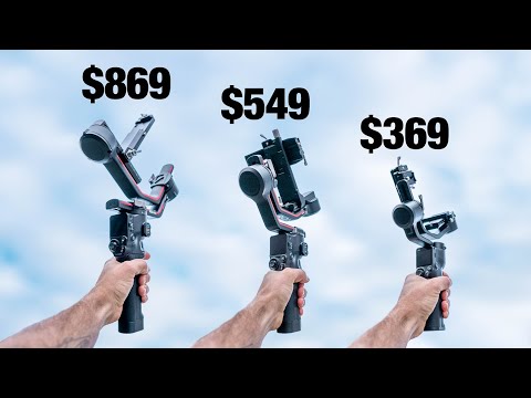 DJI RS3 Mini vs RS3 vs RS3 PRO - Which GIMBAL Should You Buy?
