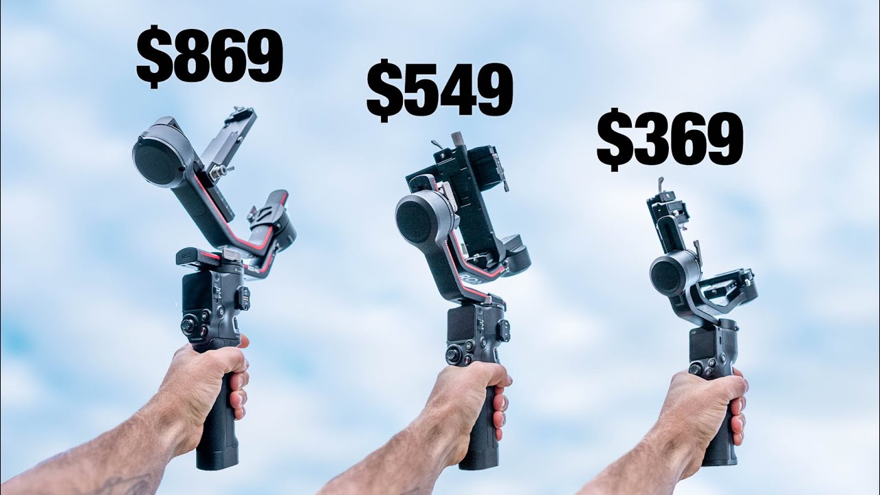 DJI RS3 Mini vs RS3 vs RS3 PRO - Which GIMBAL Should You Buy?