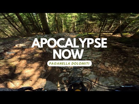 Apocalypse Now Downhill Line Bikepark Paganella Dolomiti Italy 🇮🇹 full run POV RAW