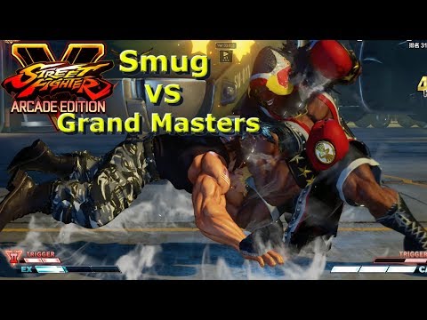 SFV AE - Smug VS Grand Master & Masters