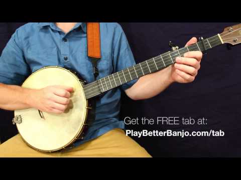 Cherokee Shuffle - Clawhammer Banjo Full Free Lesson & Tab