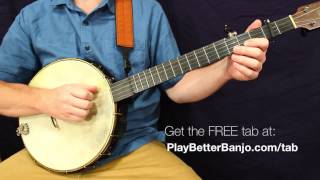 Cherokee Shuffle - Clawhammer Banjo Full Free Lesson & Tab