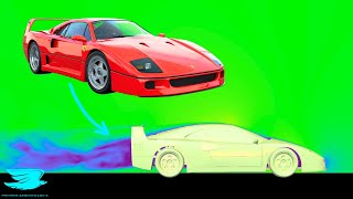 *Ferrari F40* Aerodynamics