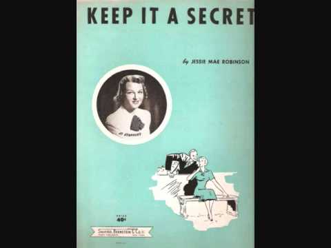 Jo Stafford - Keep It A Secret (1952)
