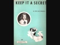 Jo Stafford - Keep It A Secret (1952)