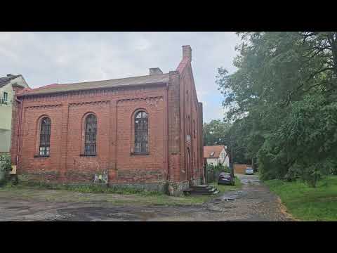 The remarkably preserved synagogue in Susz, formerly Rosenberg in Westpreußen
