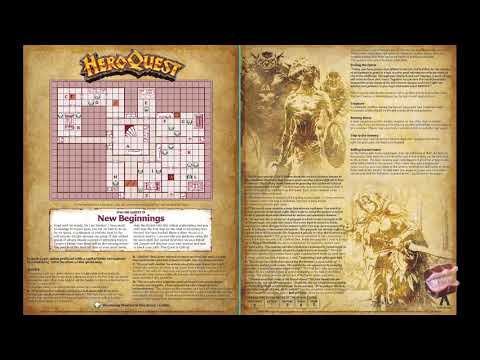 HeroQuest 2021 — Avalon Hill Blog — Online Quest 01 v2 — Kellar's Keep — UPDATED!