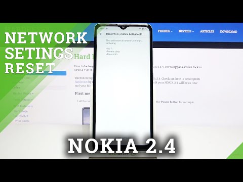 How to Reset Network Settings in NOKIA 2.4 – Locate Network Options